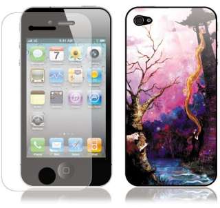 iPhone4 ART SKIN Cover decal 3M Sticker WATER ROAD  