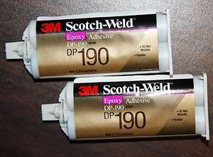 tubes 3M DP 190 Scotch Weld Epoxy Adhesive Gray General Purpose 