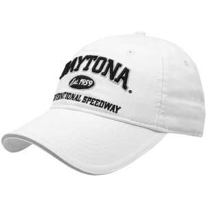  NASCAR Chase Authentics Daytona 500 White Adjustable Hat 
