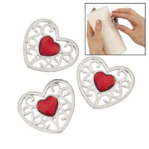  Heart Candle Embellishments   Adult Crafts & Soap & Candle 