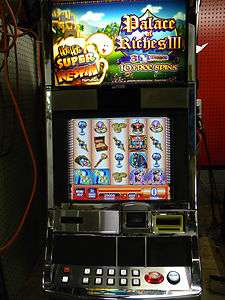 WMS Bluebird Video Slot Machine Palace of Riches III  