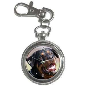  Rottweiler 5 Key Chain Pocket Watch N0754 