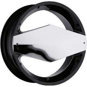  22x8.5 Vision Morgana 5x110 5x115 +32mm Black Wheels Rims 