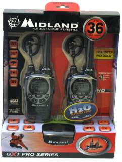 Midland GXT1000VP4 2 way radios walkie talkie 36 miles  
