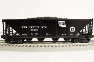LIONEL PENNSYLVANIA 4 BAY HOPPER CAR 6 11170 prr train coal o gauge 6 