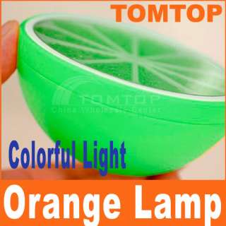 New Green Mini Lovely LED Colorful Orange Night Light  