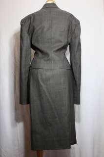 Womens JOHN GALLIANO 3 Piece Jacket Skirt Dress Suit  