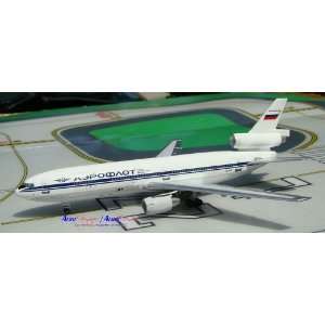  Aeroclassics Aeroflot Cargo DC 10 30F Model Airplane 