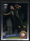 2011 TOPPS CHROME RED REFRACTOR GABE CARIMI RC 14 25 BEARS  