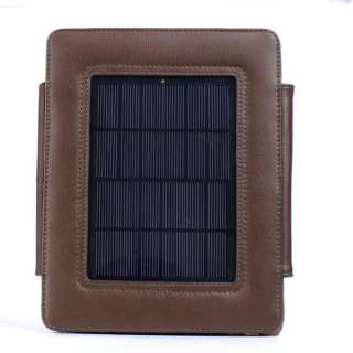 4400mah Fold Calfskin Solar Charger Case Cover F Ipad 2  
