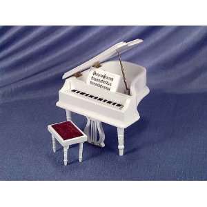  Dollhouse Miniature Baby Grand Piano Toys & Games
