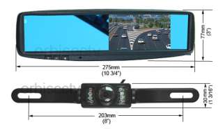 Car Backup Rearview   Mirror Monitor + Camera Kit  