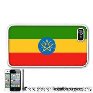  Ethiopia Flag Apple Iphone 4 4s Case Cover White 
