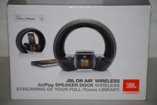 JBL On Air Wireless Airplay Speaker System (Black) 050036311793  