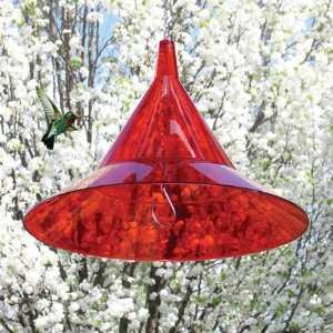 Arundale Baffle Hummer Hat, Red, Protects & Shelters Hanging 