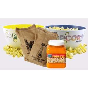 Amish Popcorn Lovers Value Gift Set  Grocery & Gourmet 