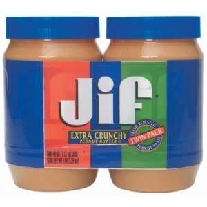 JIF Extra Crunchy Peanut Butter 40 oz Grocery & Gourmet Food