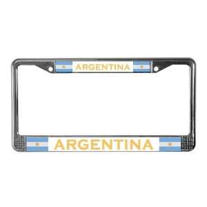 Argentina Flag Argentina argentine argentinian american License Plate 