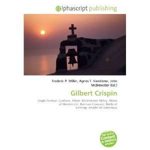  Gilbert Crispin (9786134123808) Books