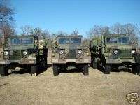 MILITARY 2 1/2 2.5 TON DUCE DUECE TRUCK M35A2 M49A2 6X6  