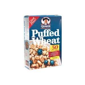 Quaker Puffed Wheat Cereal, 5.3 oz (Pack Grocery & Gourmet Food
