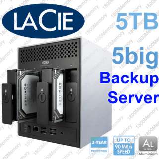 LaCie 5big Storage Server 10TB Windows Server 2008 1Gb  