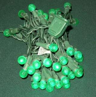 LED 50~GREEN~RaspBerry Faceted Lights Christmas Low $$$  