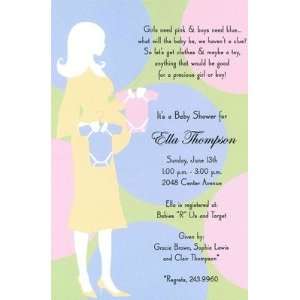 Boy or Girl?, Custom Personalized Baby Shower Invitation, by Inviting 
