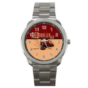  Red Trolley Ale Beer Logo New Style Metal Watch Free 