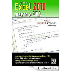 Microsoft Excel 2010 macro e VBA (Agli estremi dellOccidente 