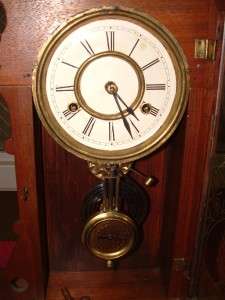   Gilbert Clock Co. Antique Mantel Clock No. 523 marked New Haven  