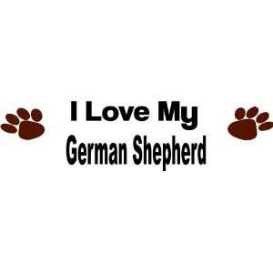 my German Shepard   Removeavle Wall Decal   Selected Color Royal Blue 
