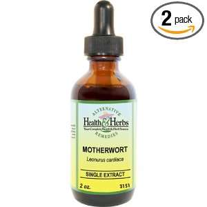Alternative Health & Herbs Remedies Motherwort, 1 Ounce Bottle (Pack 