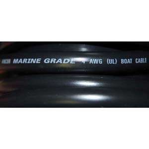  #2 Gauge AGW Battery Cable Black Electronics