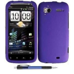 com Purple Premium Design Protector Hard Case Cover for HTC Sensation 