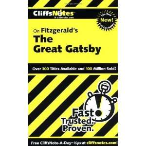   the Great Gatsby (Cliffs Notes) [Paperback] Cliffs Notes Books