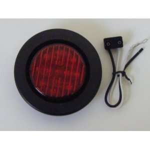   Round Clearance Marker Trailer Led Lights Red 13 Led Automotive