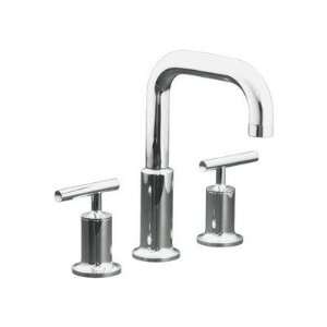 Purist Bath  or Deck Mount Tub Faucet Trim with Lever Handles Finish 