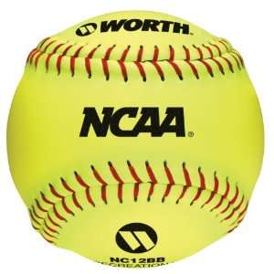  Worth NC12BB 12 Inch Protac NCAA 4 Outdoor Training Balls in a Bag 