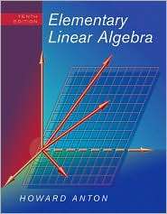   Linear Algebra, (0470458216), Howard Anton, Textbooks   