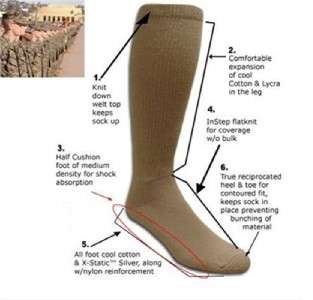 Covert Threads Rock Groundpounder Socks, Brown, XLarge  