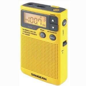  New Sangean America Am/Fm/Aux Weather Alert Radio Built In 
