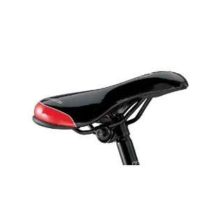 REDLINE TT Series Saddle, Black/Red 