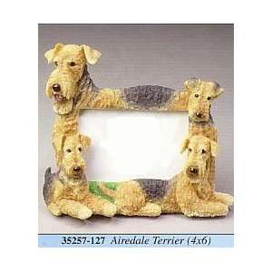  Airedale Terrier 4x6 Picture Frame
