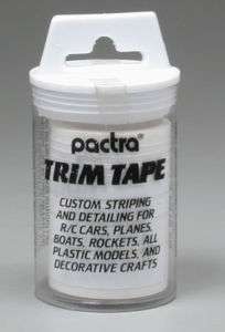 PACTT24 1/32 to 3/8 (8 Widths) Trim Tape Red  