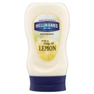 Hellmanns Mayonnaise Squeezy With A Zing Of Lemon 250g  