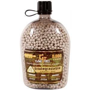   Crosman 5000 Biodegradable White AirSoft in Canteen