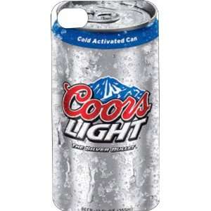  Clear Hard Plastic Case Custom Designed Coors Light iPhone 