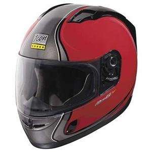 Icon Alliance SS Type 1 Helmet   2X Large/Red Automotive