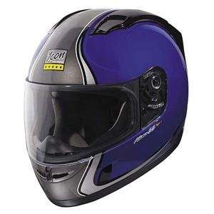  Icon Alliance SS Type 1 Helmet   Medium/Blue Automotive